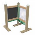 Thumbnail Image of Chalkboard and Paint Panel - Green/Latte