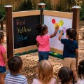 Magnetic Chalkboard and Paint Panel