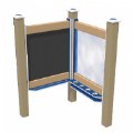 Thumbnail Image of Chalkboard and Paint Panel - In-Ground - Blue/Latte