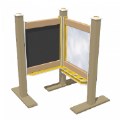 Thumbnail Image of Chalkboard and Paint Panel - Yellow/Latte