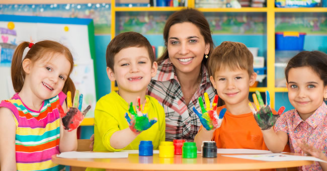 How To Set Up Your Preschool Art Learning Center Kaplan Early Learning Company