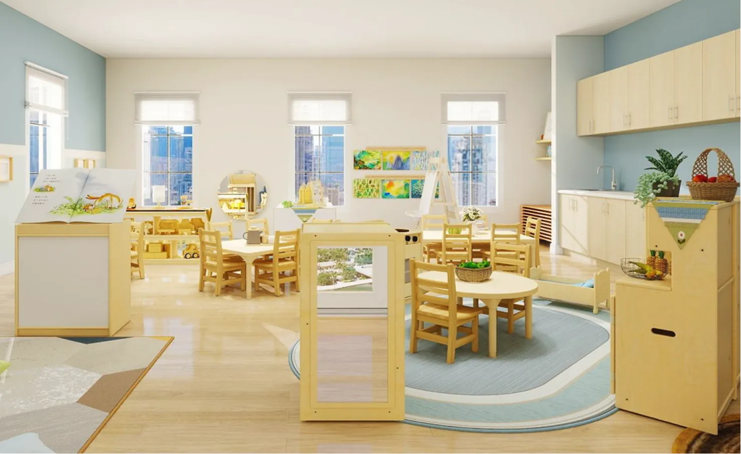 Kaplan Full Service Classroom Design