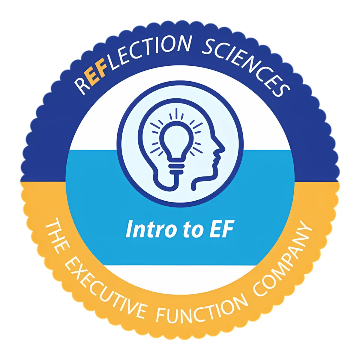 Reflection Sciences Intro to EF Logo