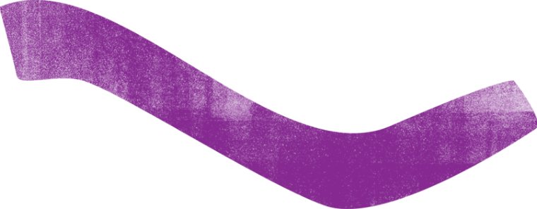 Purple Ribbon Element