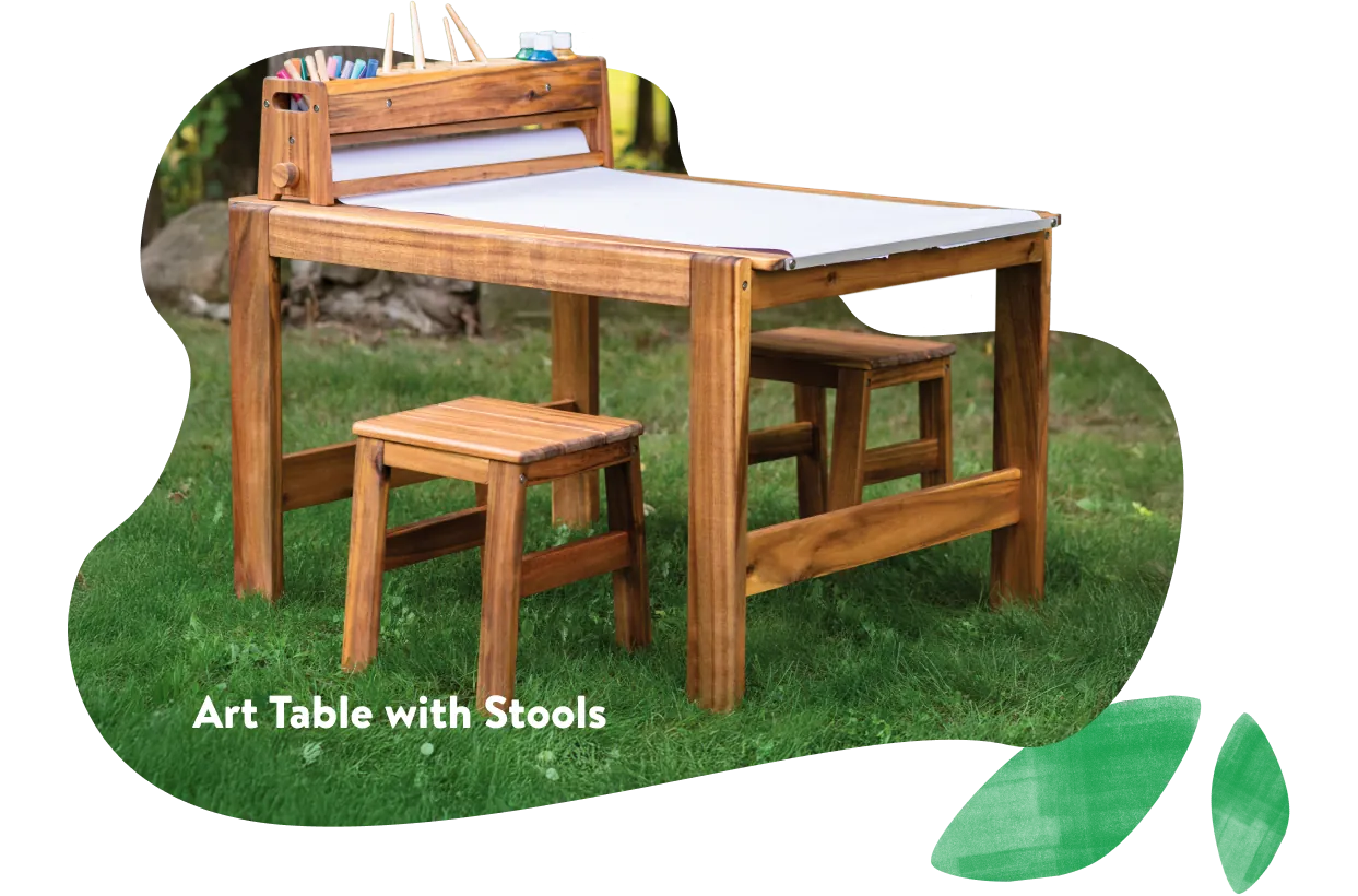 Acadia Art Table with Stools