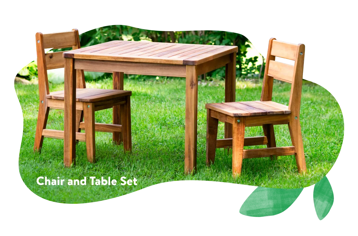 Acadia Chair and Table Set