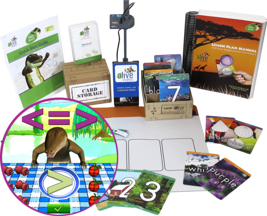 Alive Studios Augmented Reality Math and Literacy Learning