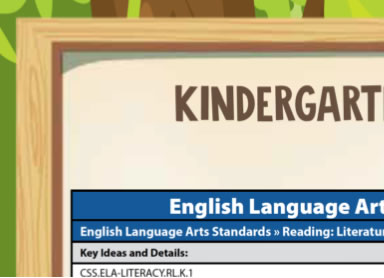 Kindergarten ELA Standards Alignment