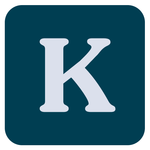 Kaplan Royal Blue Icon