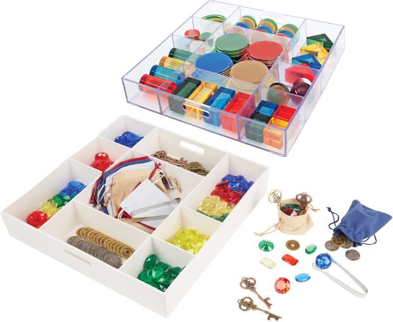 Light and Color and Star-filled Timeless Treasures Loose Parts STEM Kits