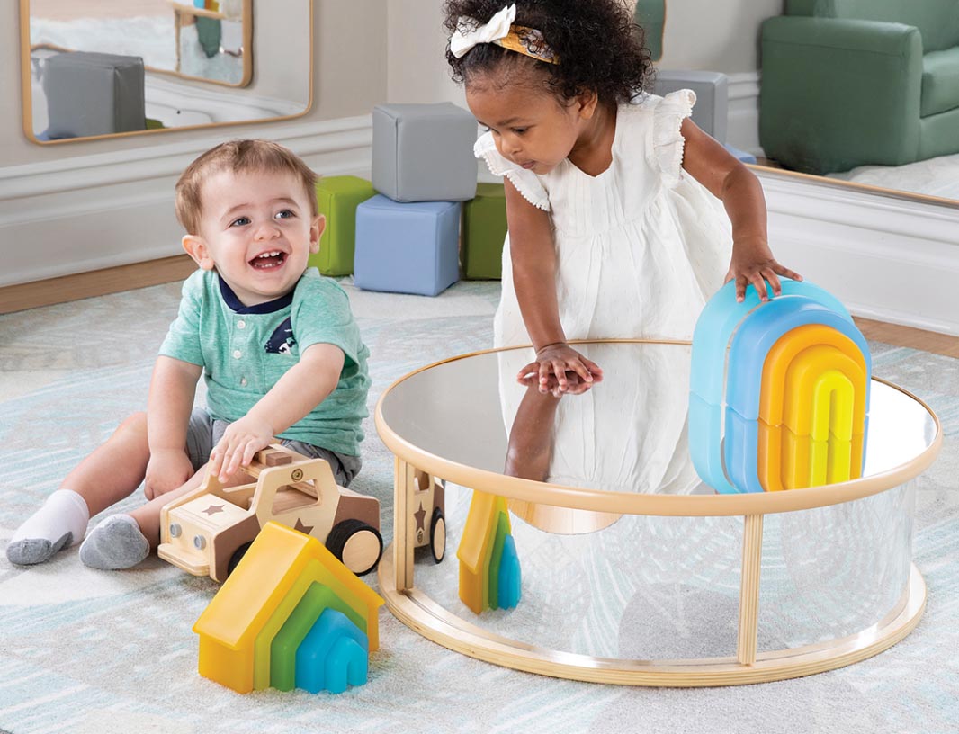 Curious Crawler Mirrored Play Table