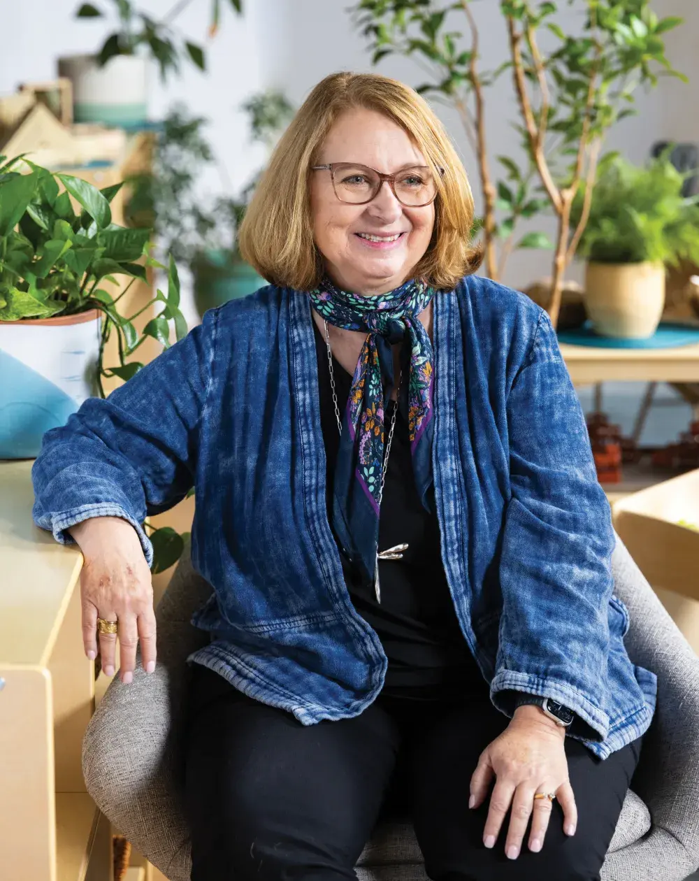 Portrait of Miriam Beloglovsky