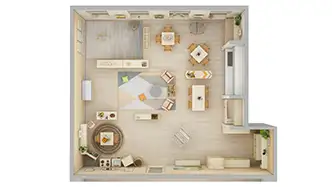 Carolina Birch two year old classroom floorplan