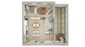 Head Start infant classroom floorplan