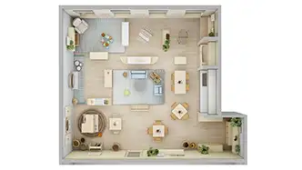 Head Start toddler classroom floorplan