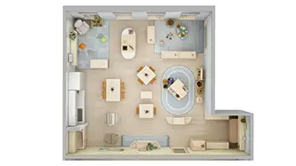 Sense of Place Wee Ones classroom floorplan