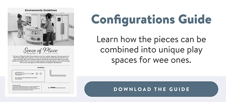 Learn how the pieces can be combined into unique play spaces for wee ones