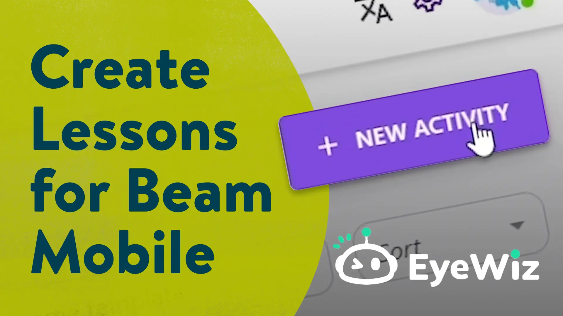 Video preview image of How to Create Lessons for the Beam Mobile Using EyeWiz Software