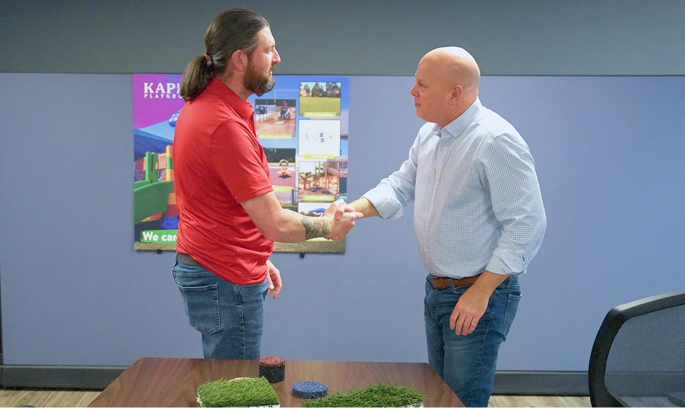 Kaplan representative helping a customer