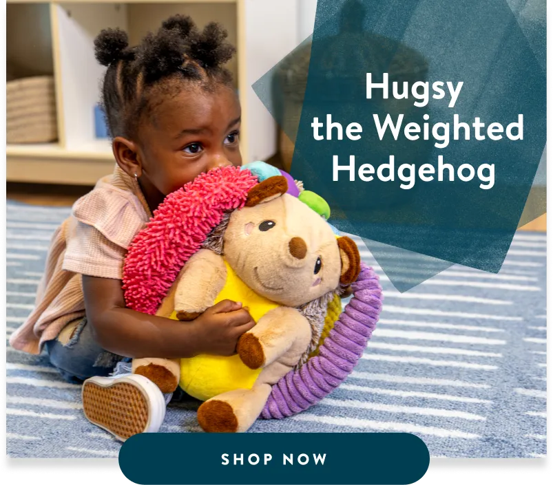 Hugsy the Weighted Hedgehog