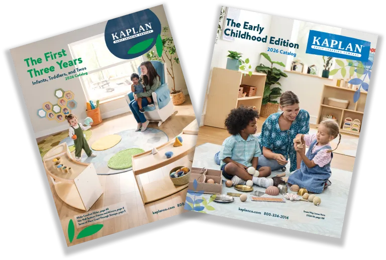 Covers of the Infant, Toddlers, and Twos and Early Childhood Catalogs