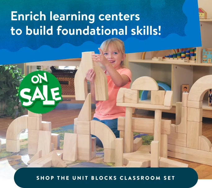 Enrich learning centers to build foundational skills!