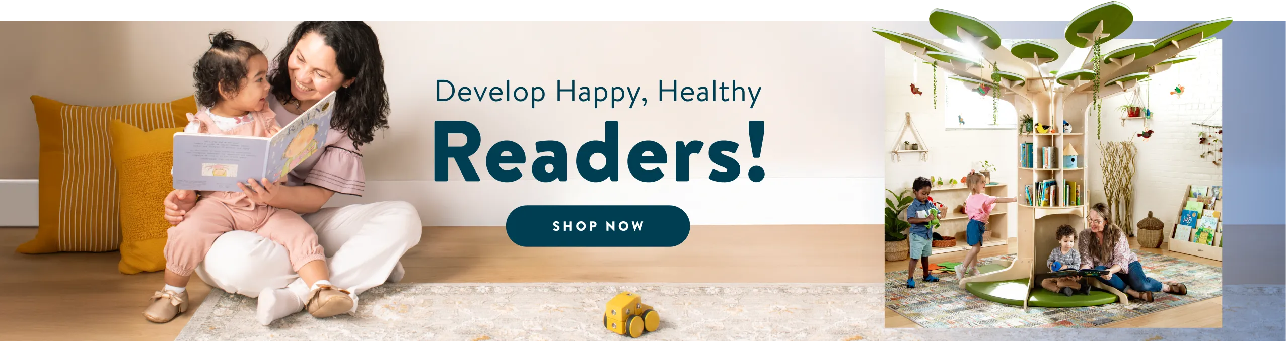 Develop happy, Healthy Readers!