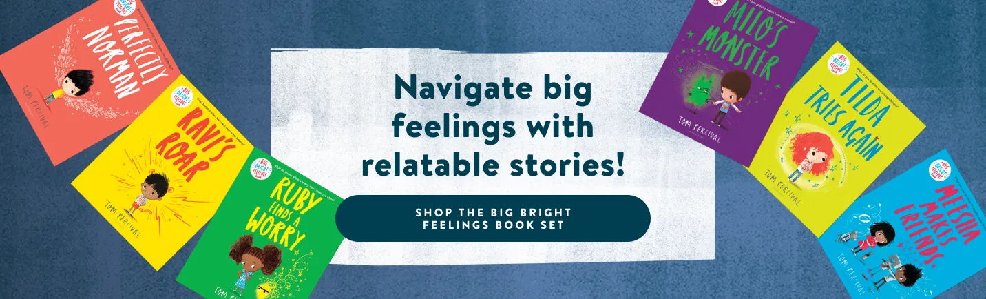 Navigate big feelings with relatable stories!