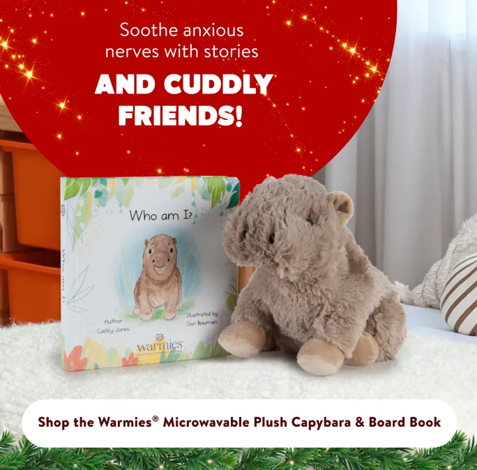 Soothe anxious nerves with stories and cuddly friends!