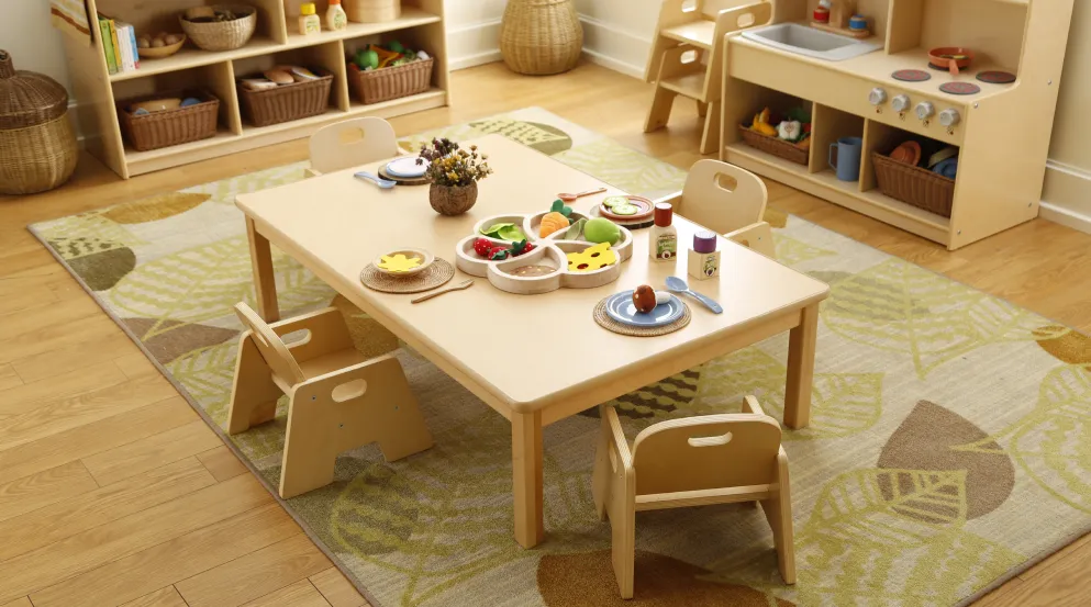 Small toy kitchen table set