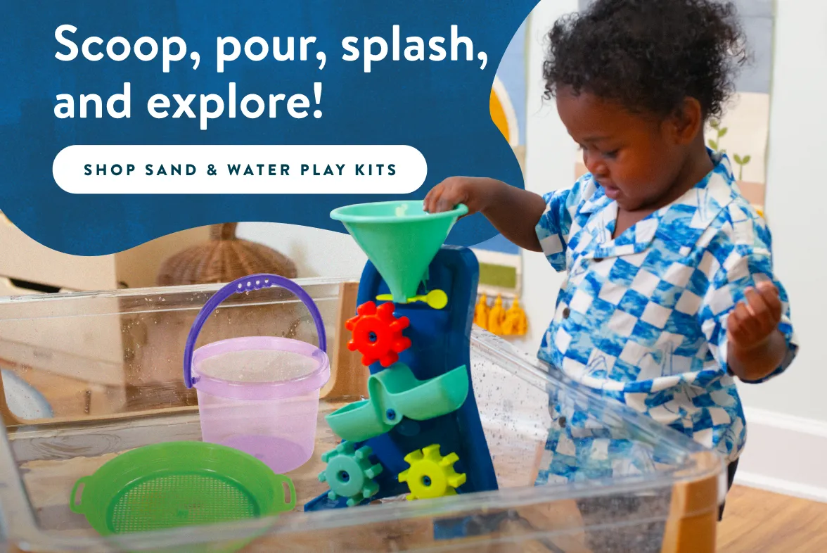 Scoop, pour, splash, and explore!