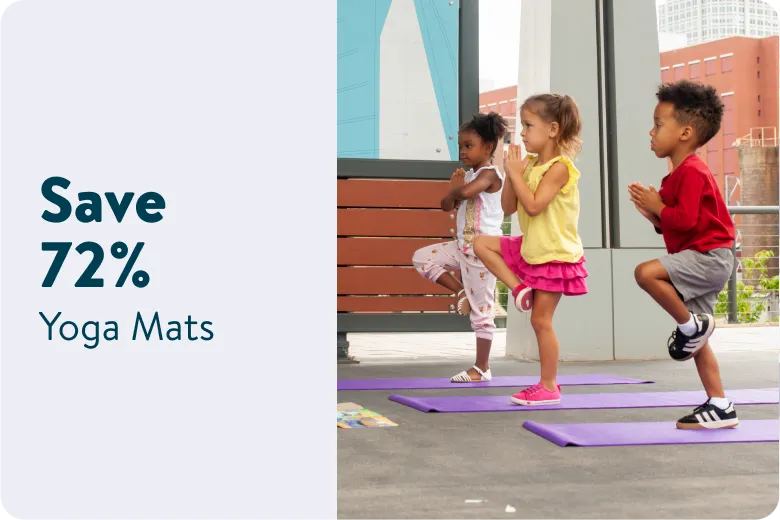 Save 72% on Yoga Mats