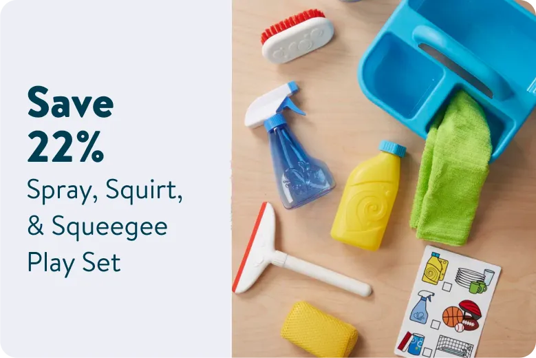 Save 22% on Spray, Squirt, and Squeegee Play Set