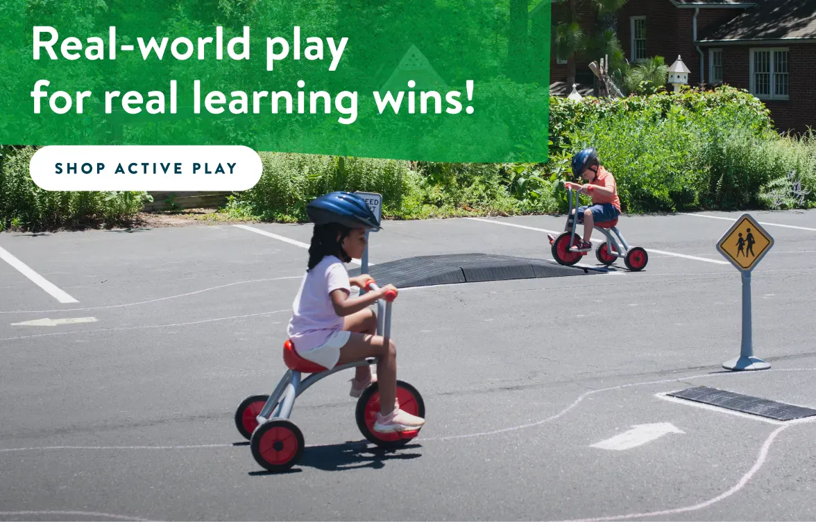 Real-world play for real learning wins!